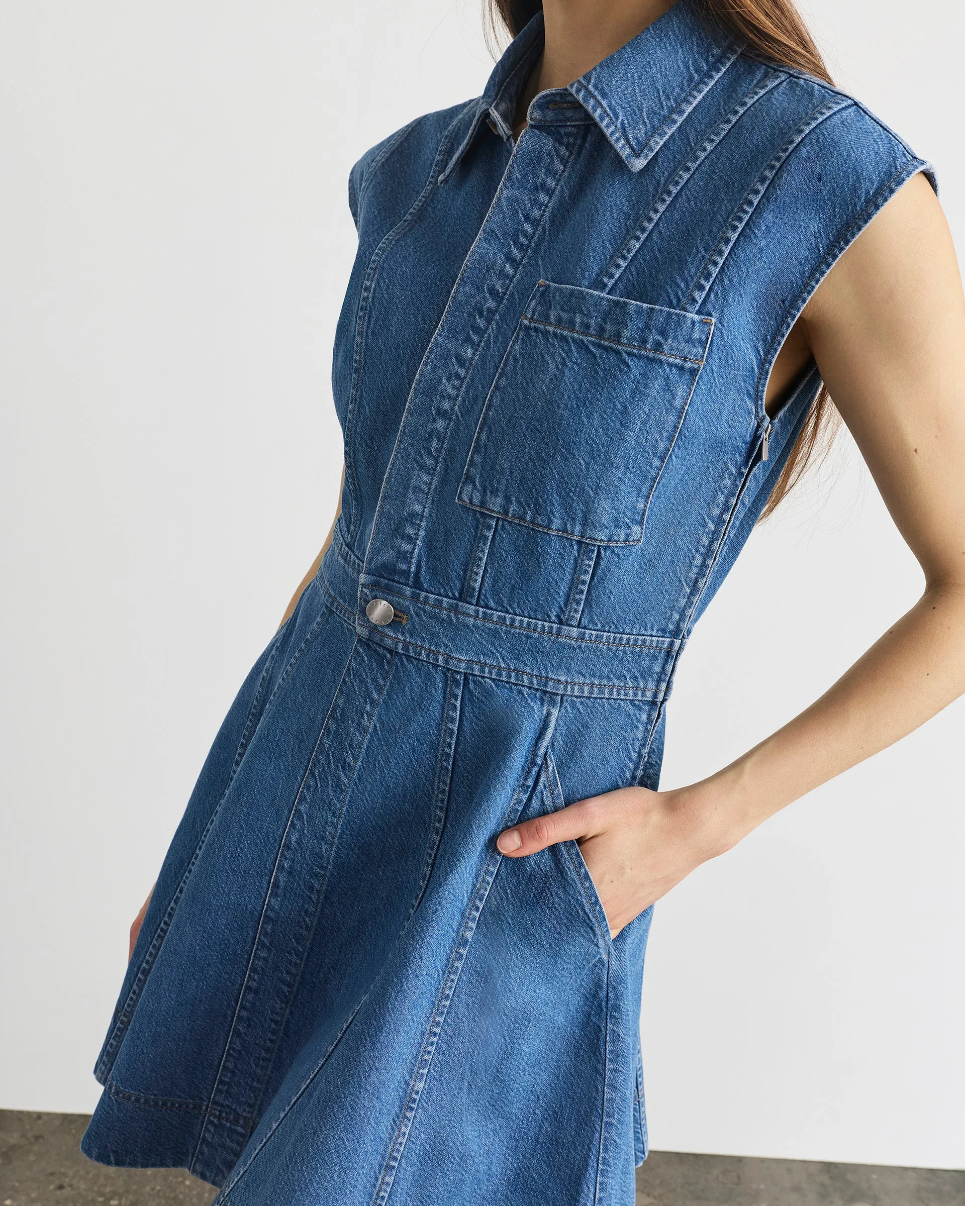 Sleeveless Hailey Dress sold by Tanya Taylor product image thumbnail 4