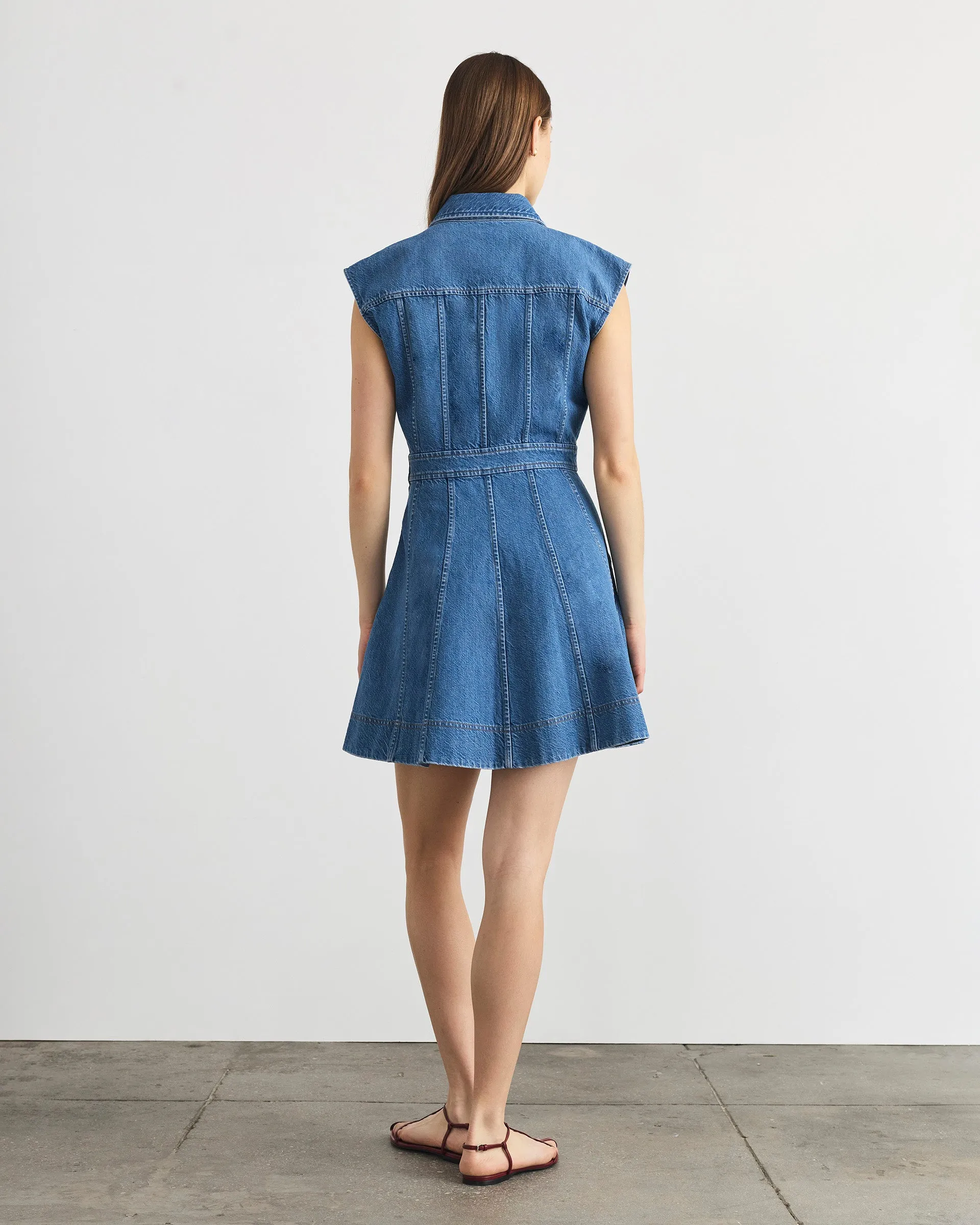 Sleeveless Hailey Dress sold by Tanya Taylor product image thumbnail 5