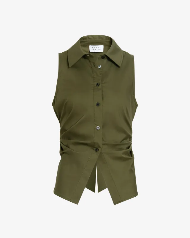 Hannah Top sold by Tanya Taylor