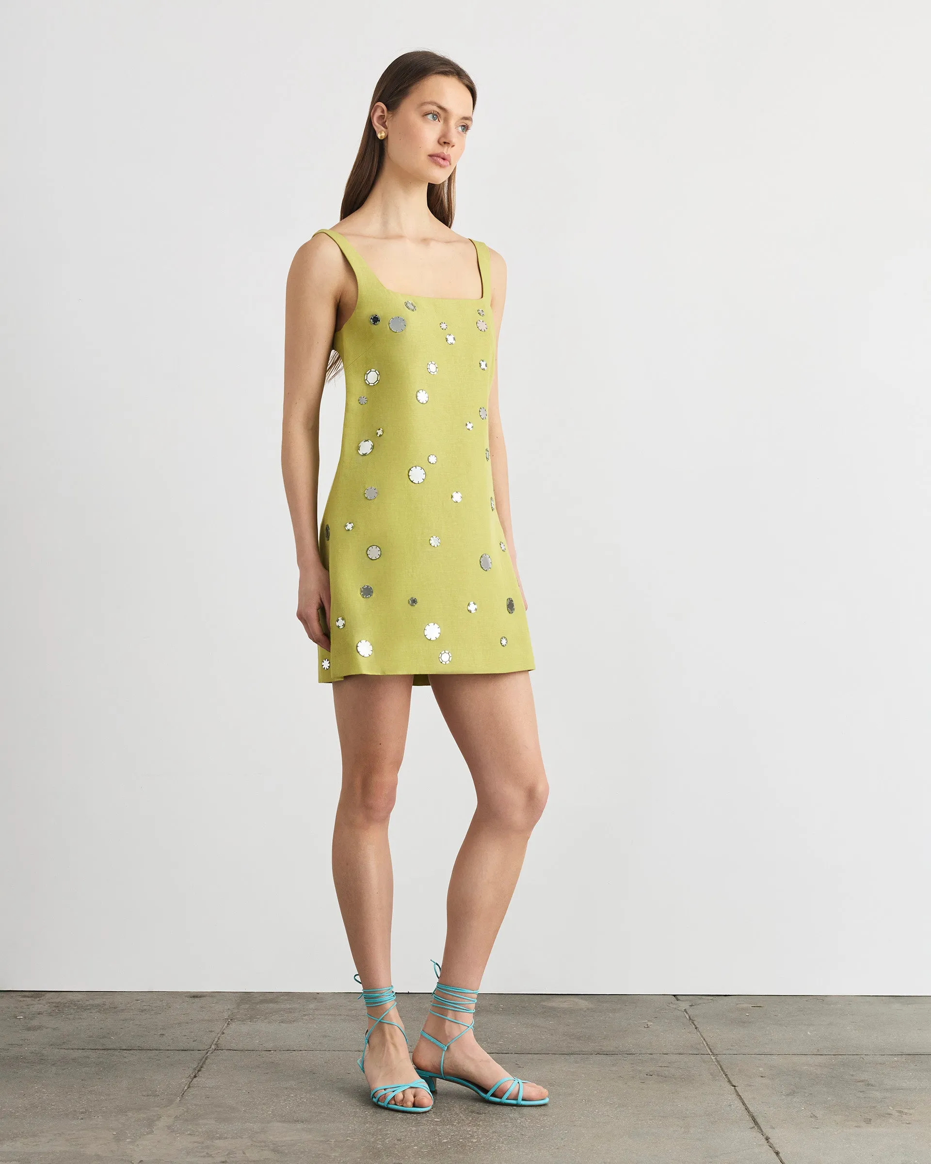 Barton Mirror Dress sold by Tanya Taylor product image thumbnail 4