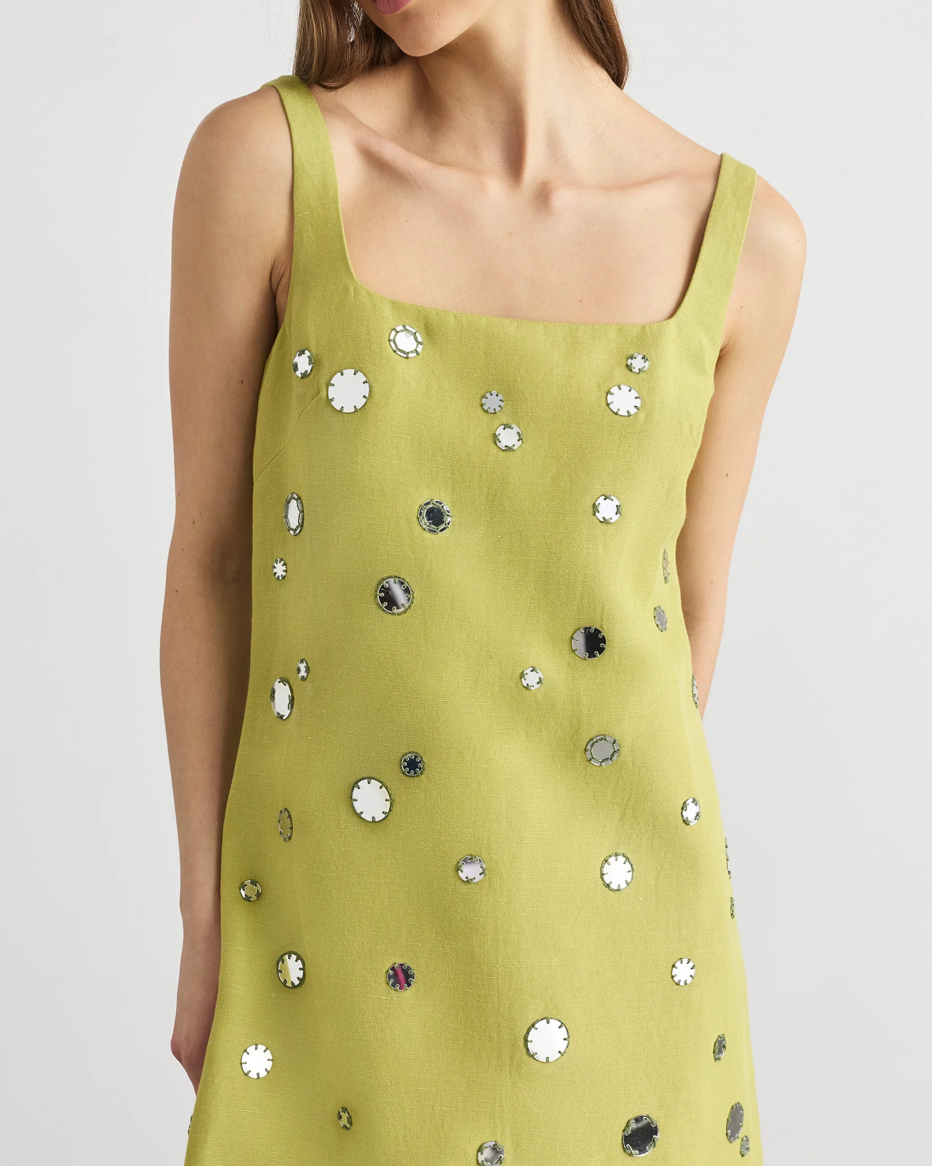 Barton Mirror Dress sold by Tanya Taylor