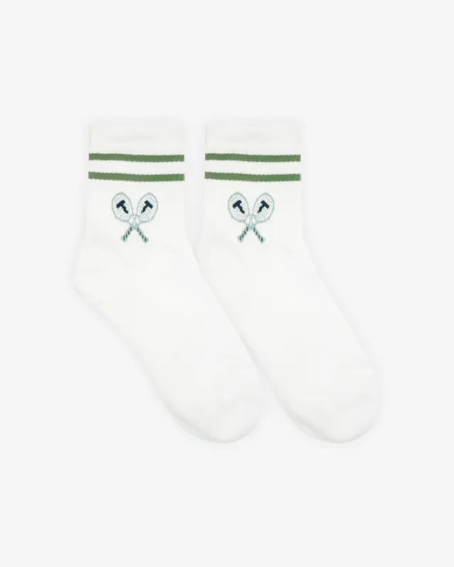 Shannon Tennis Socks made by Tanya Taylor