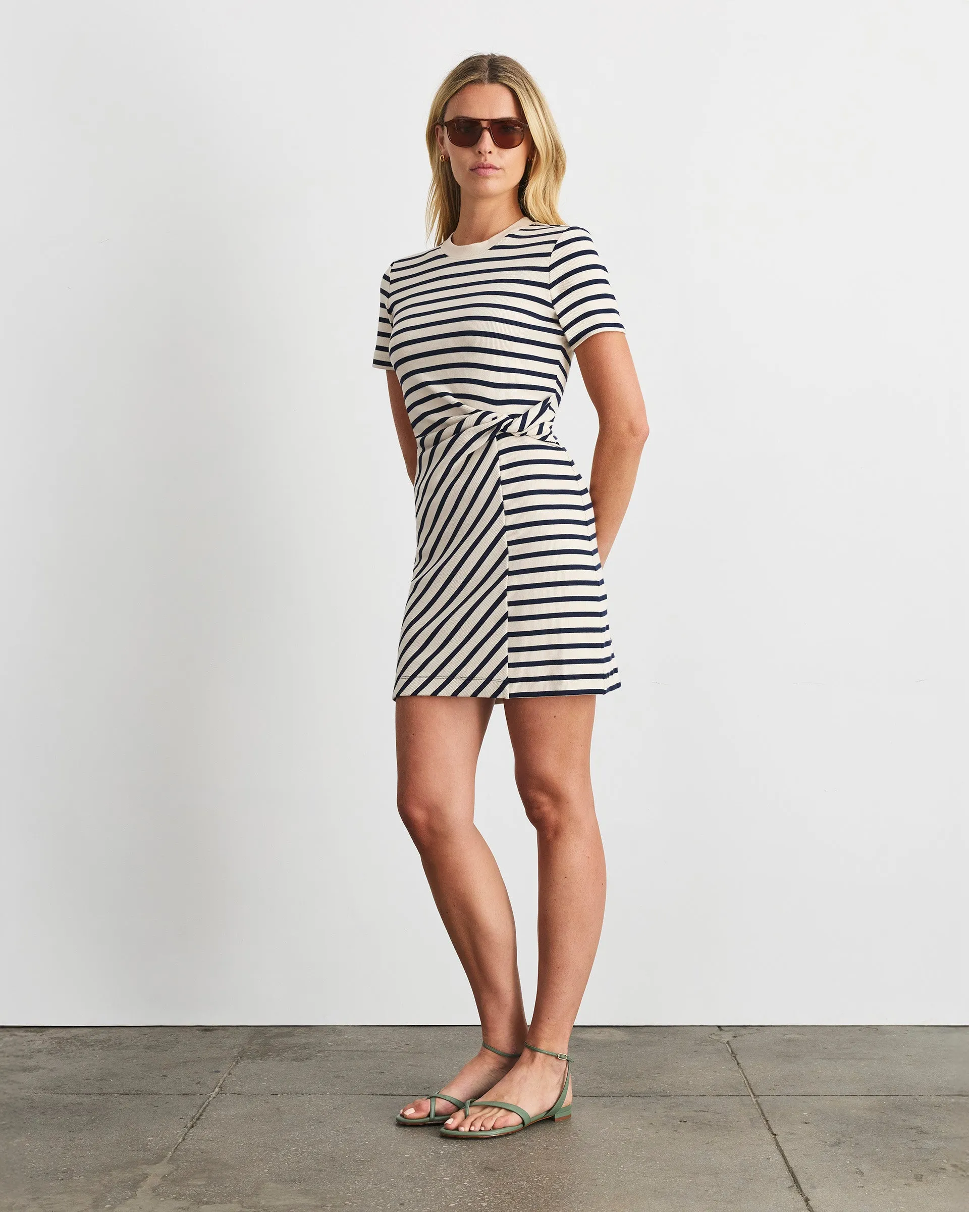 Short Striped Cody Dress sold by Tanya Taylor product image thumbnail 3