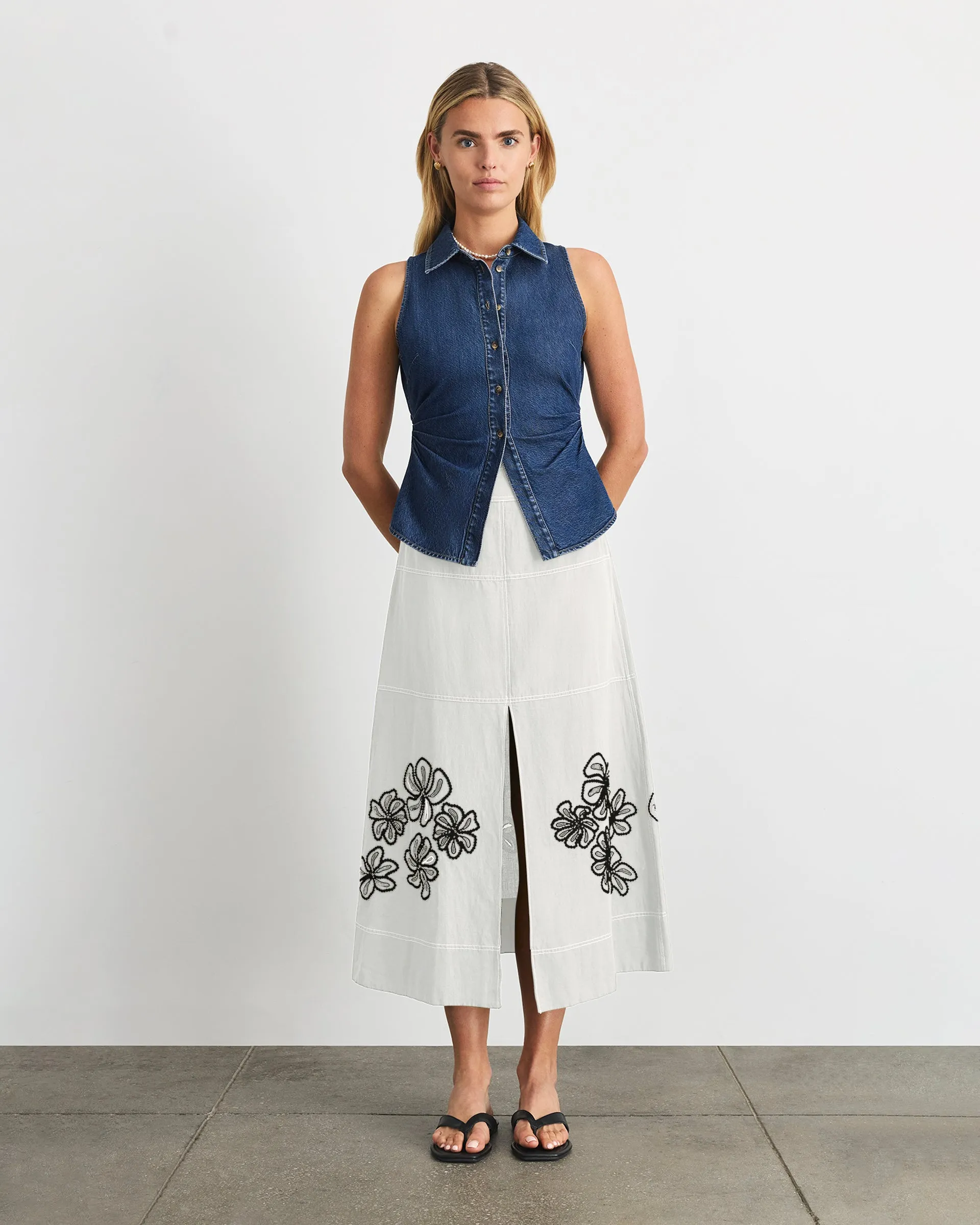 Hudson Skirt sold by Tanya Taylor product image thumbnail 2