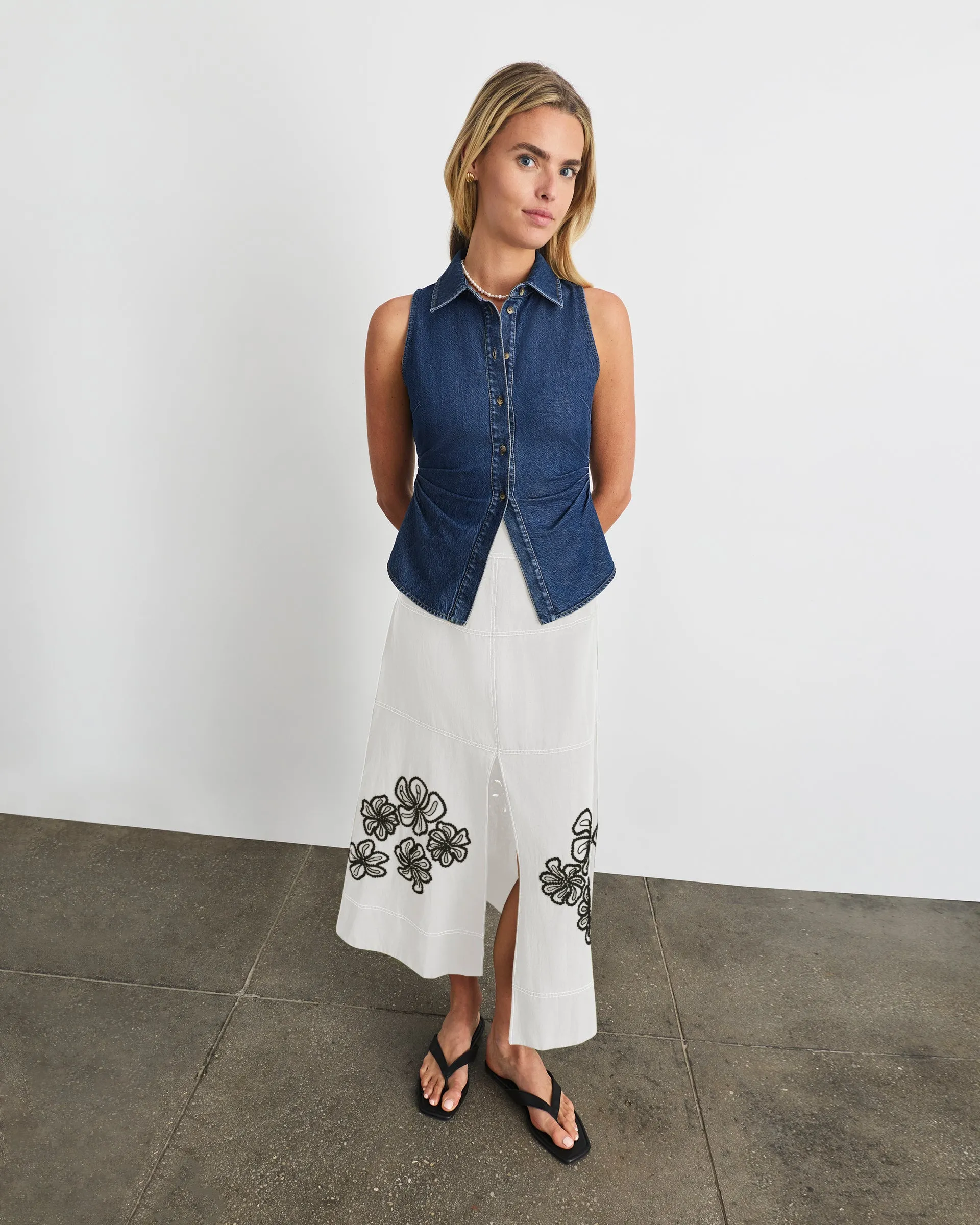 Hudson Skirt sold by Tanya Taylor product image thumbnail 4