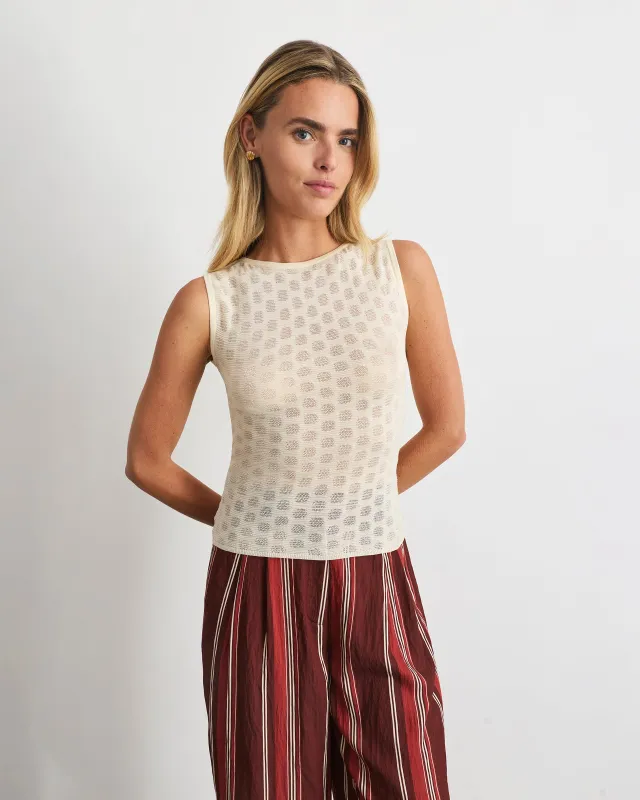Charlisa Top made by Tanya Taylor