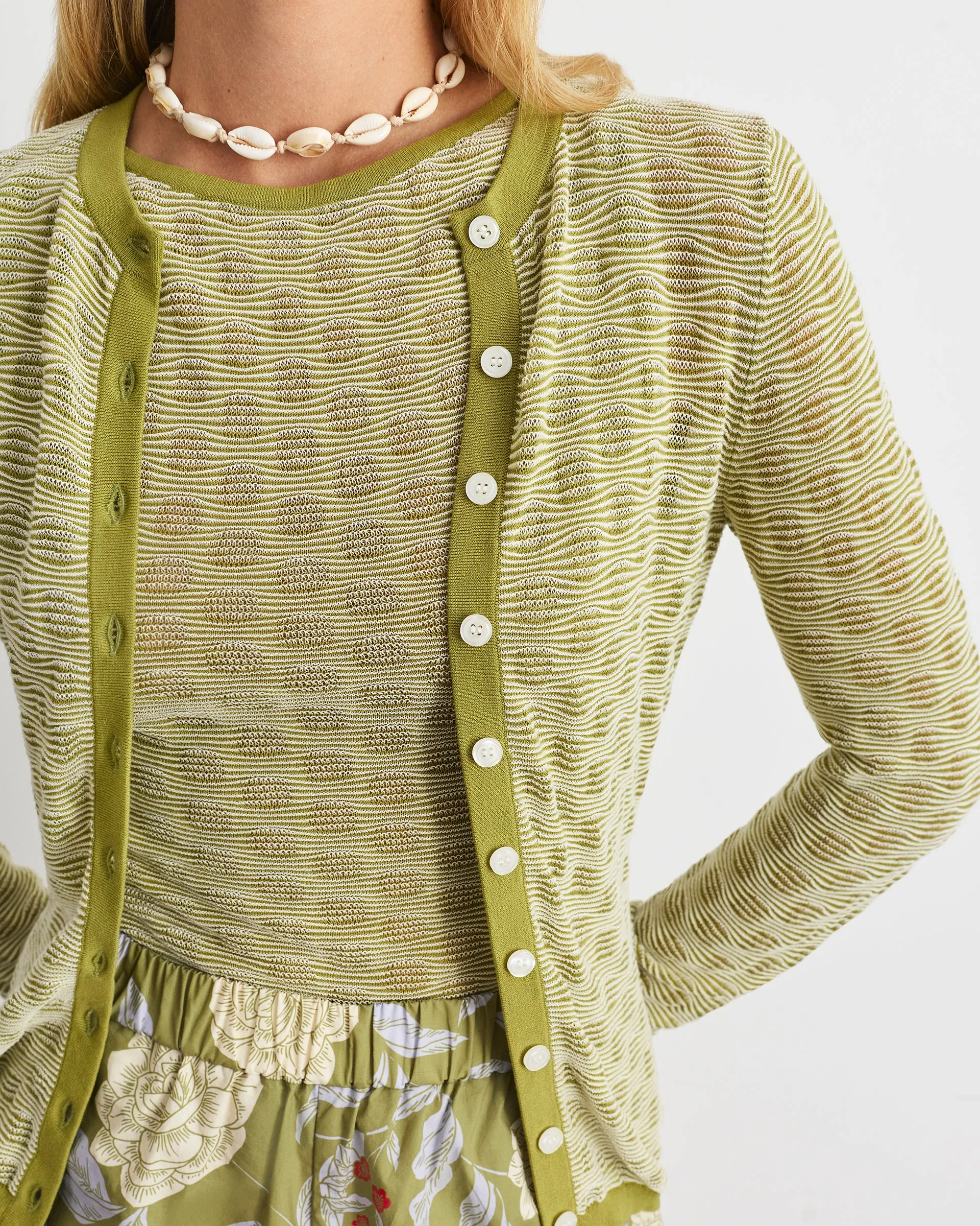 Tori Cardigan sold by Tanya Taylor product image thumbnail 5