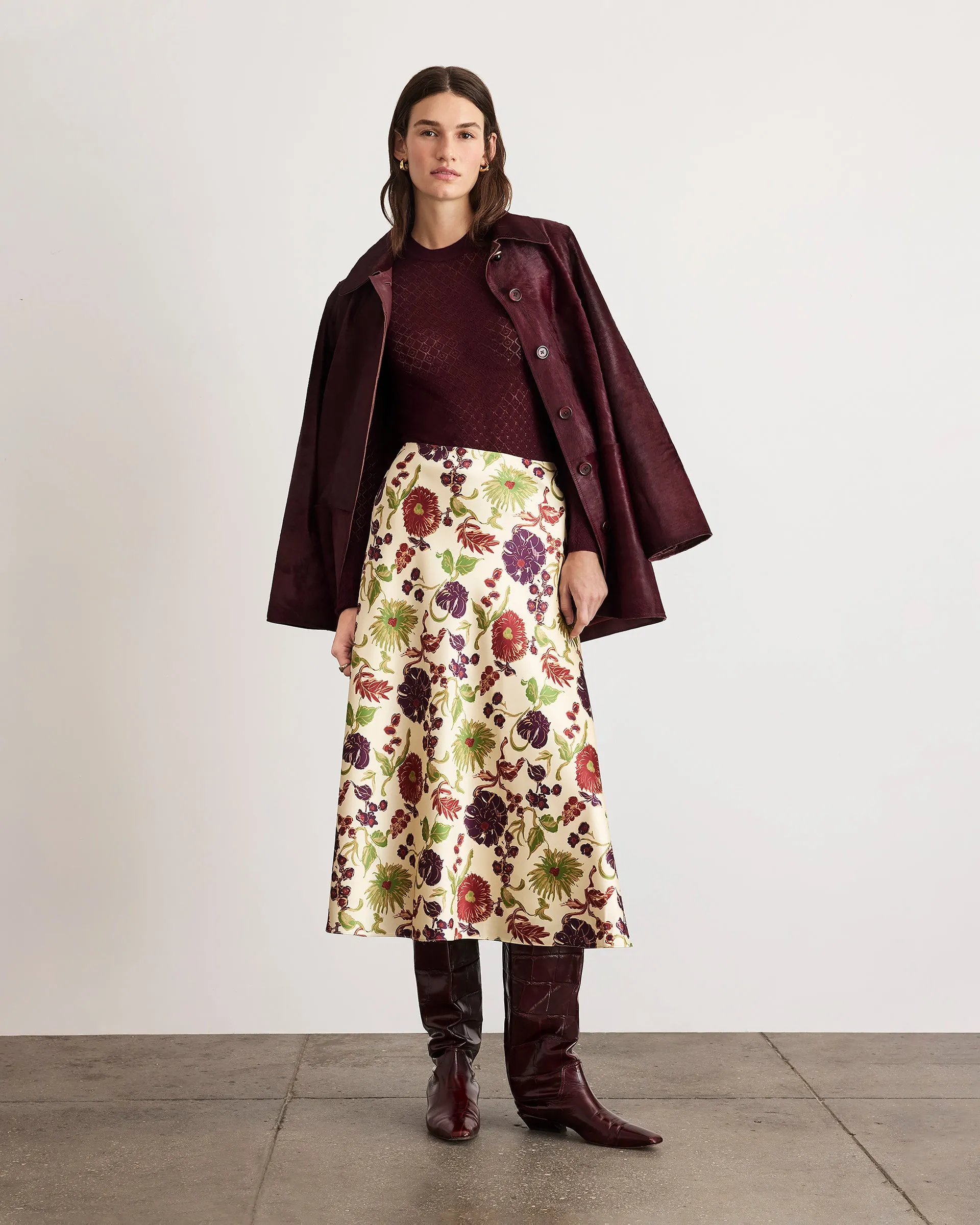 Beth Skirt sold by Tanya Taylor