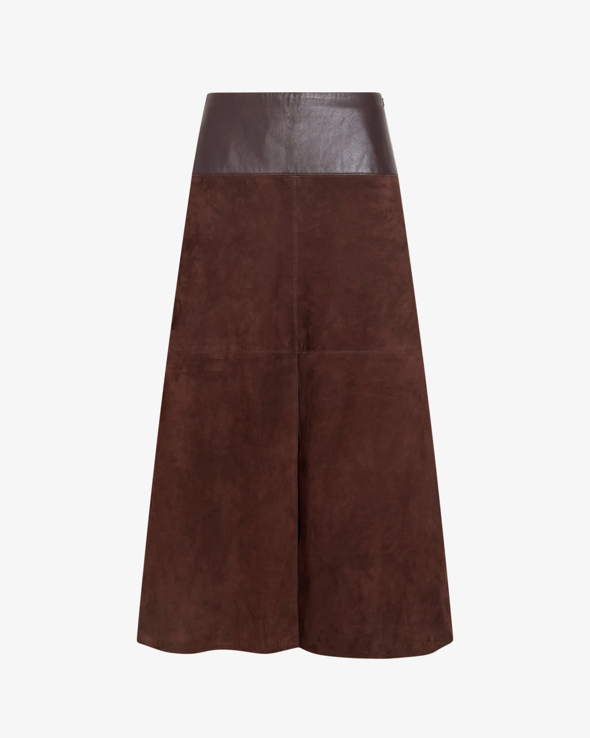 Suede/Leather Hudson Skirt sold by Tanya Taylor product image thumbnail 5