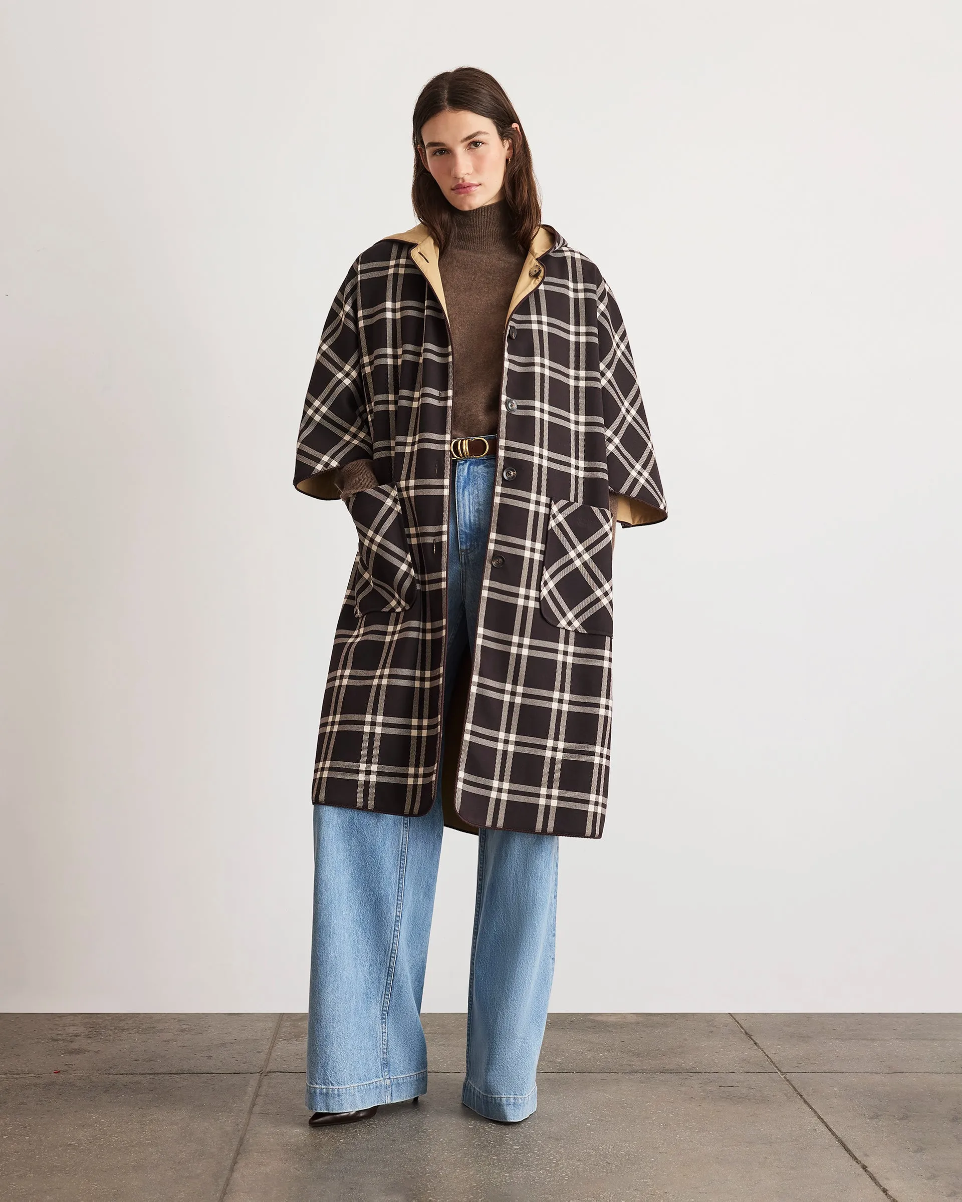 Carlisle Reversible Coat sold by Tanya Taylor