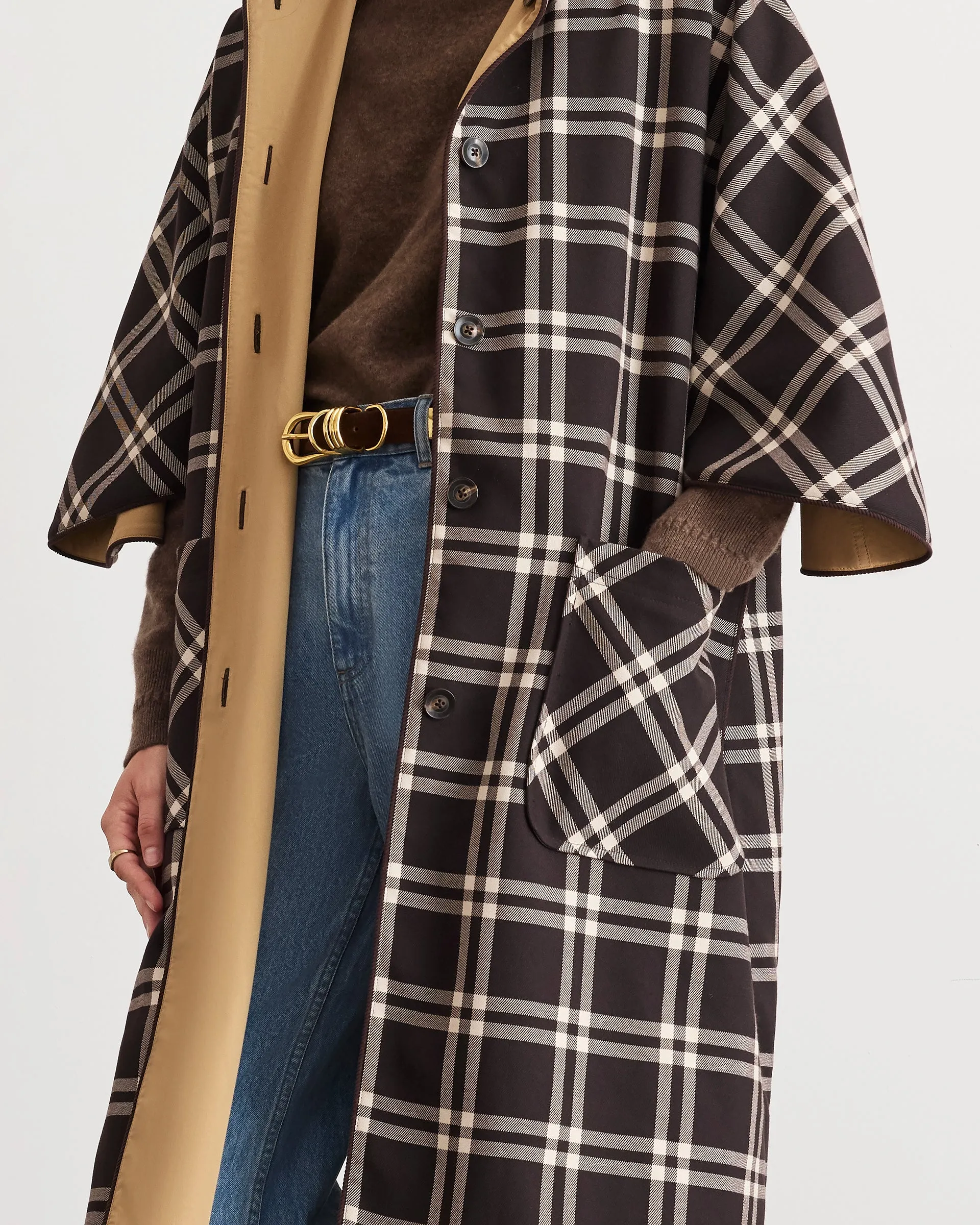 Carlisle Reversible Coat sold by Tanya Taylor product image thumbnail 4