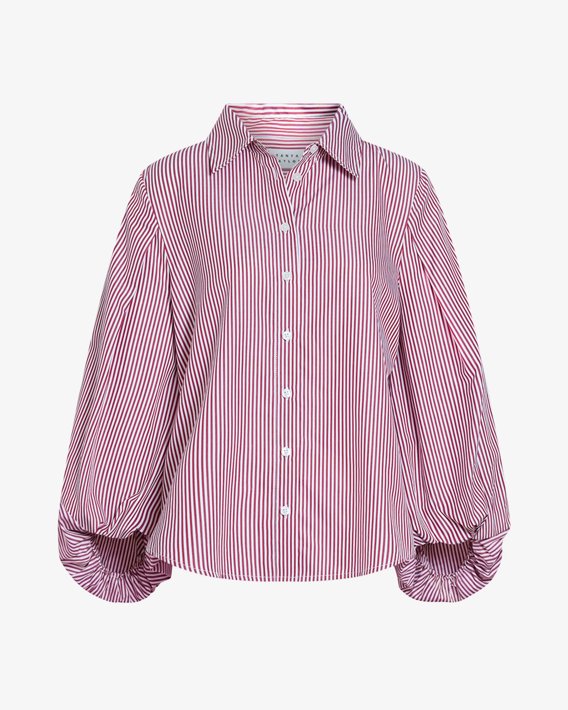 Marina Stripe Top sold by Tanya Taylor product image thumbnail 5