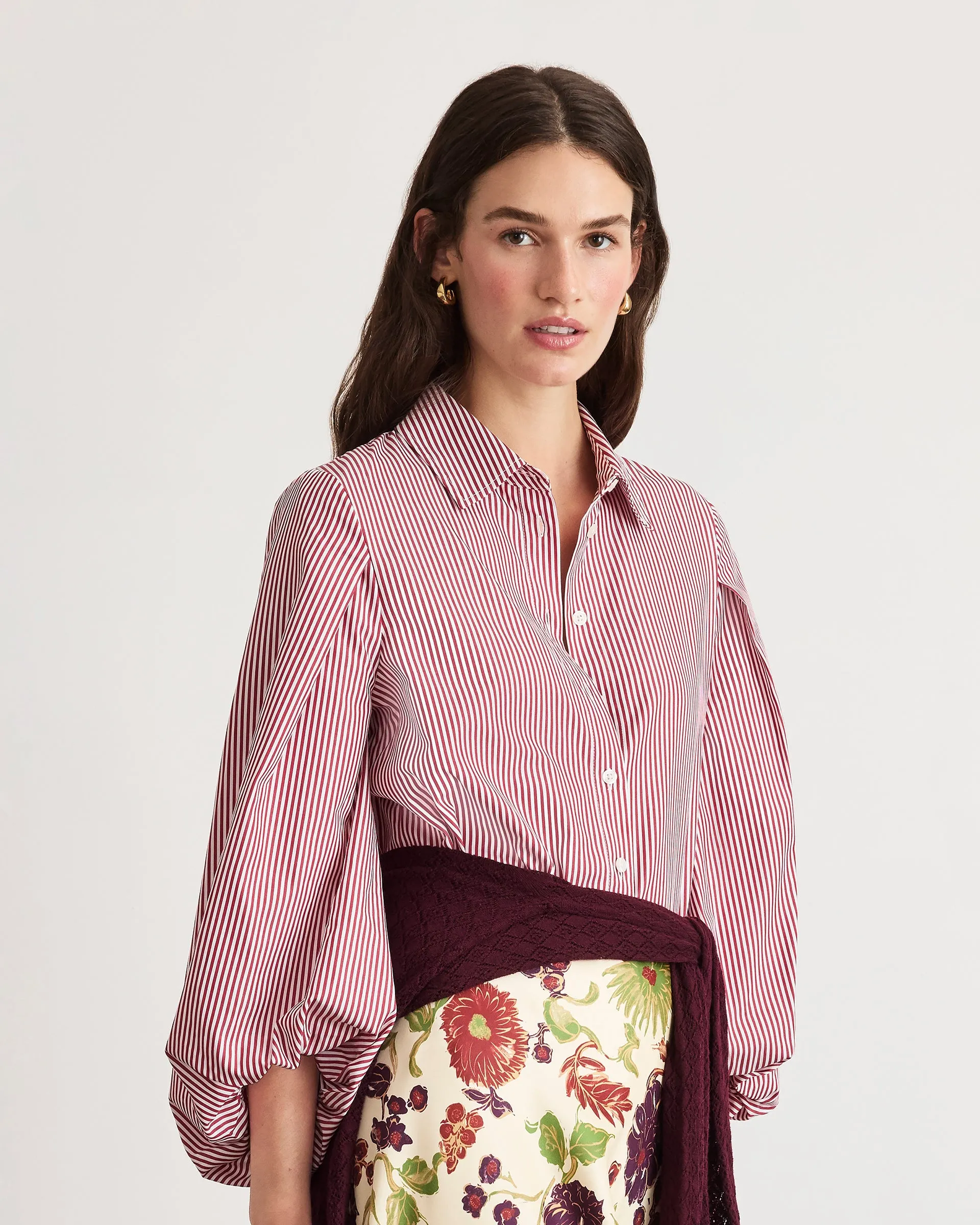 Marina Stripe Top sold by Tanya Taylor
