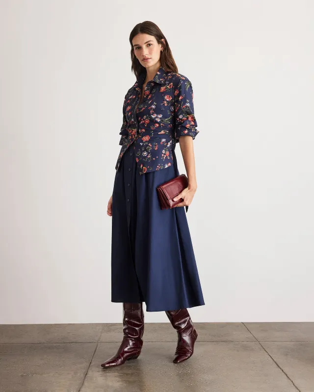 Long Sleeve Hannah Dress made by Tanya Taylor