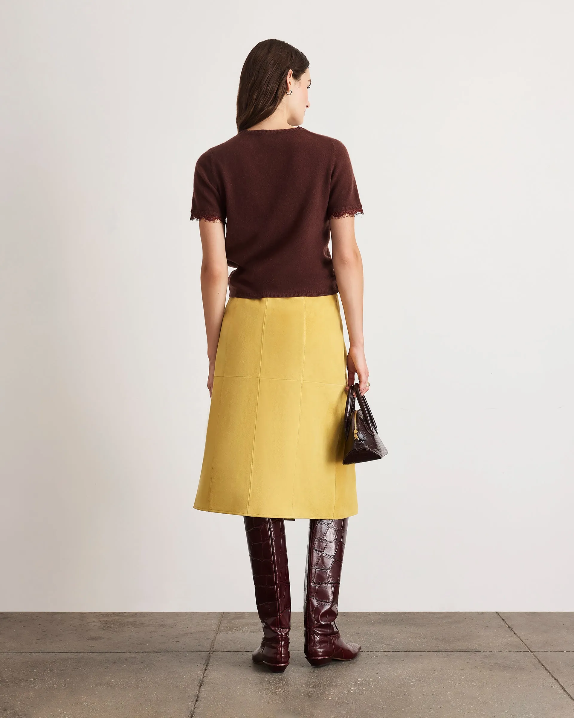 Dailey Cashmere Top with Lace sold by Tanya Taylor product image thumbnail 5