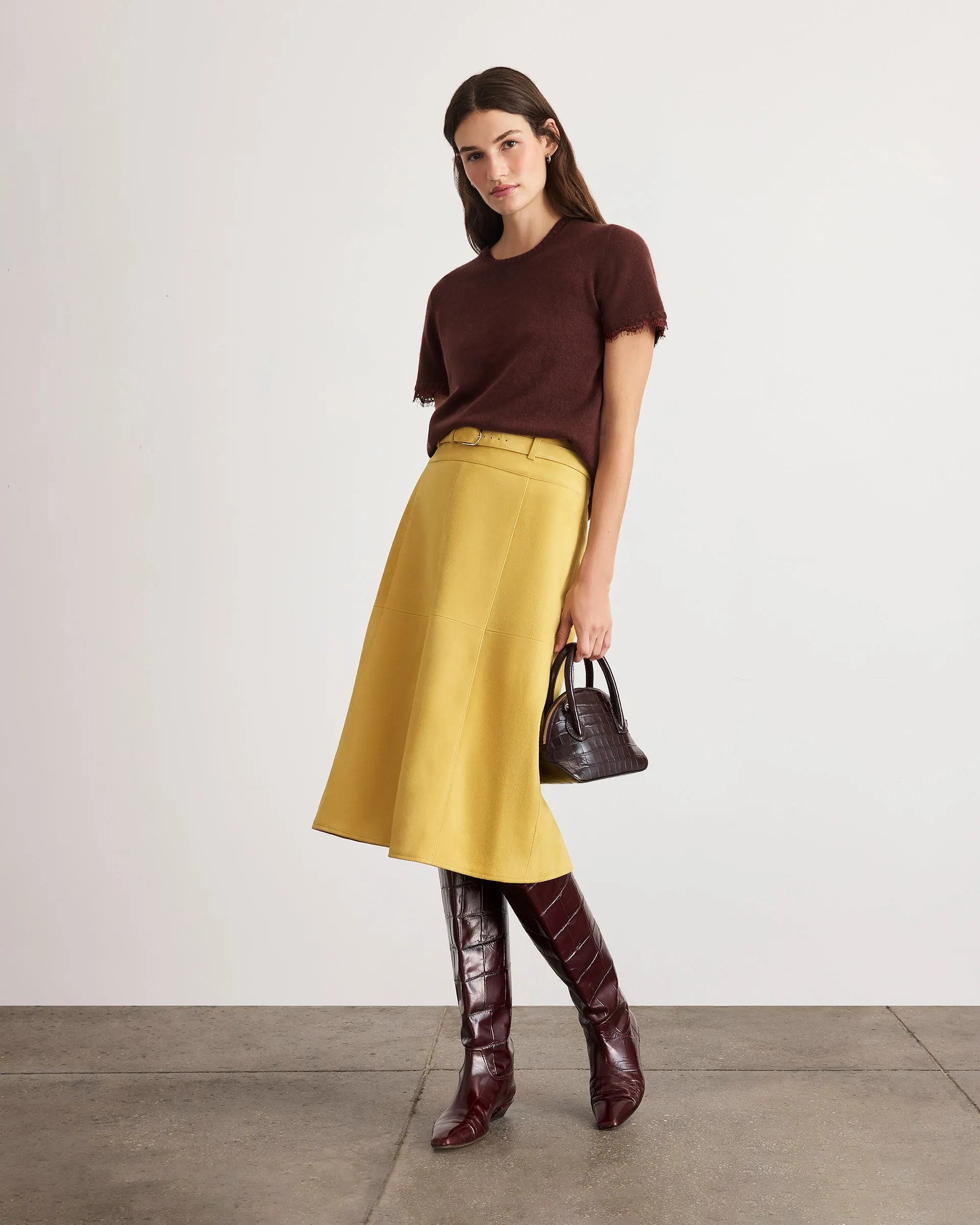 Dailey Cashmere Top with Lace sold by Tanya Taylor product image thumbnail 2