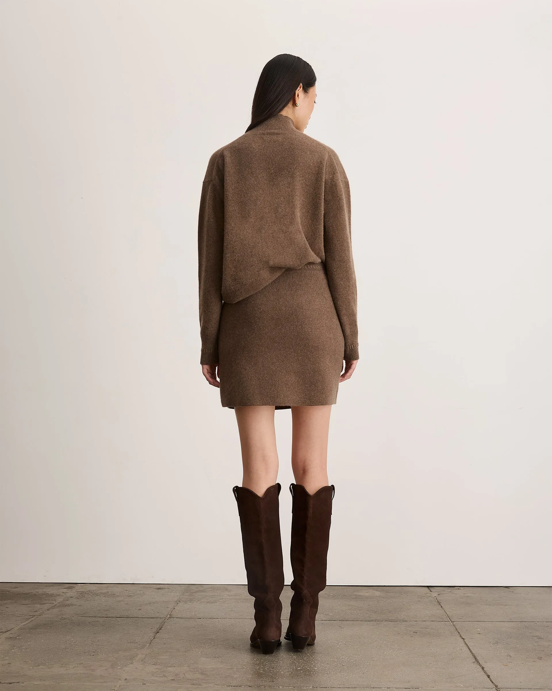 Rhodes Cashmere Skirt sold by Tanya Taylor product image thumbnail 4