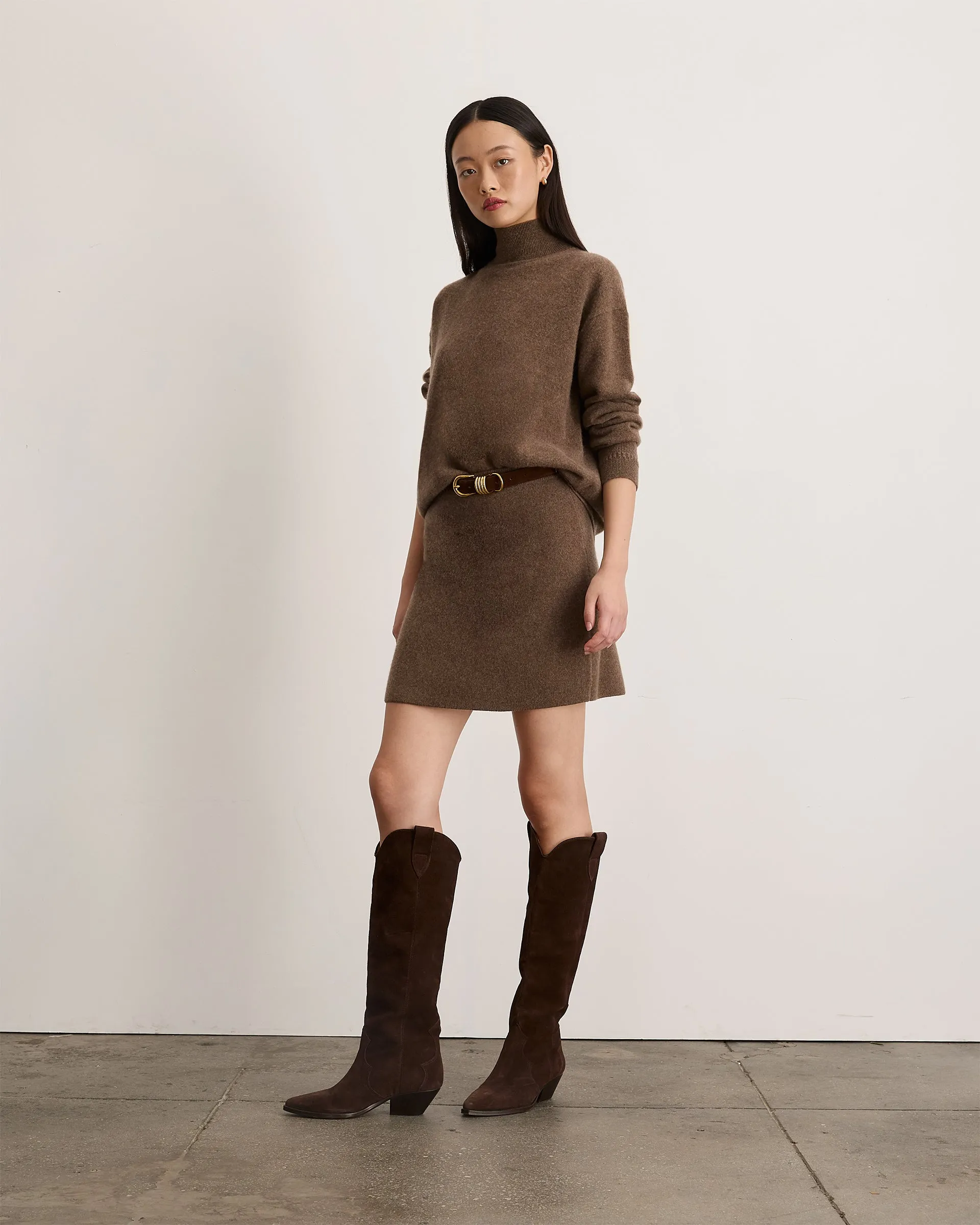 Rhodes Cashmere Skirt sold by Tanya Taylor product image thumbnail 2