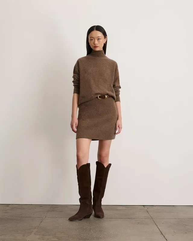 Rhodes Cashmere Skirt made by Tanya Taylor