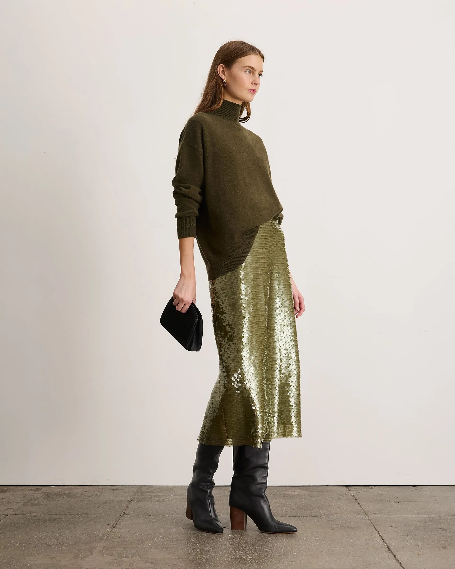 Tipper Cashmere Turtleneck sold by Tanya Taylor product image thumbnail 3