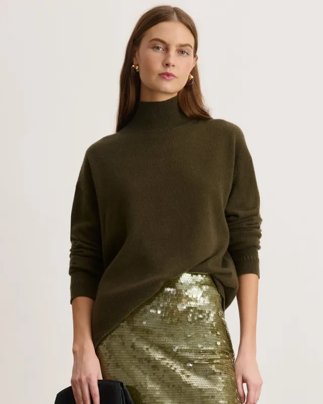 Tipper Cashmere Turtleneck made by Tanya Taylor