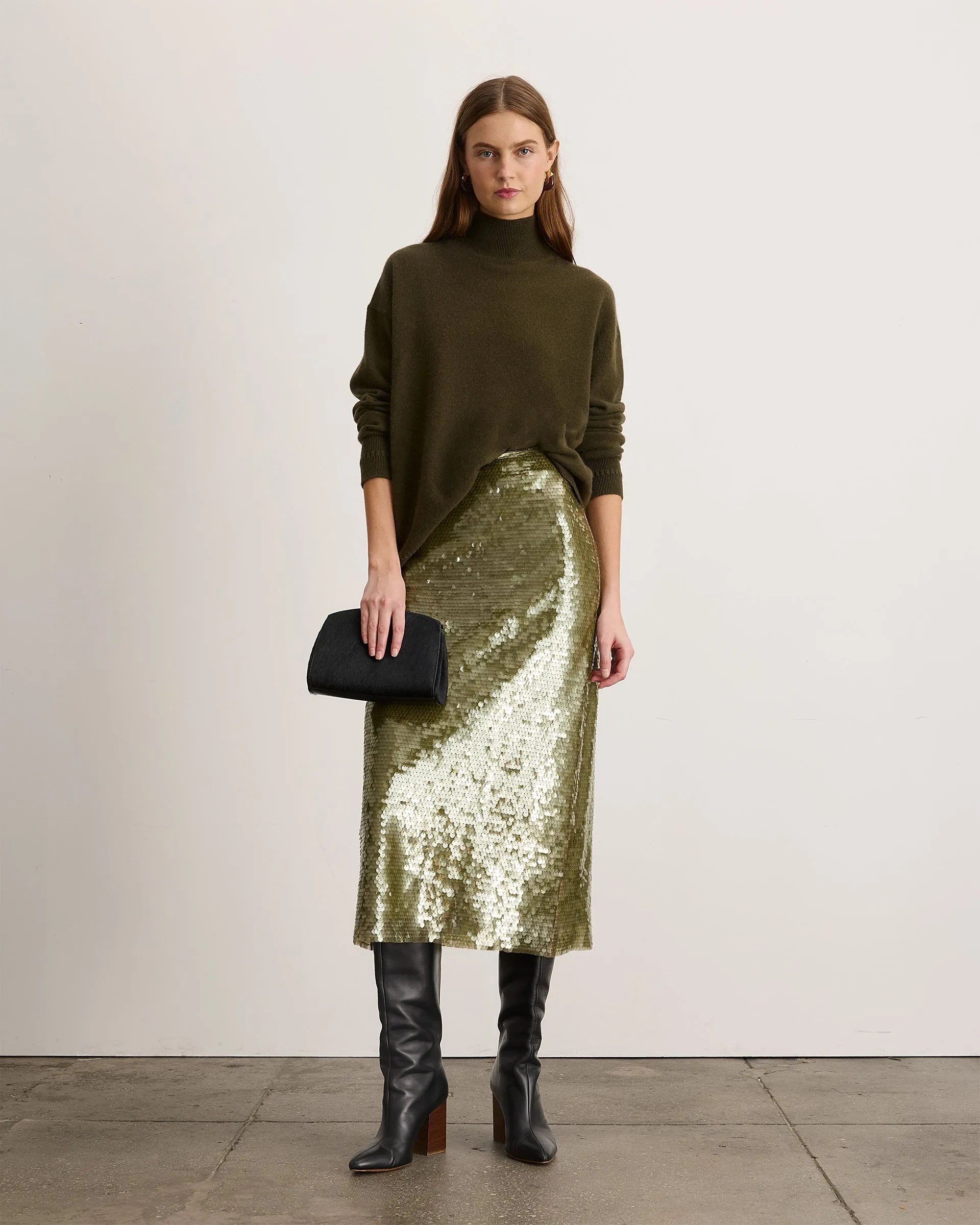 Tipper Cashmere Turtleneck sold by Tanya Taylor product image thumbnail 2