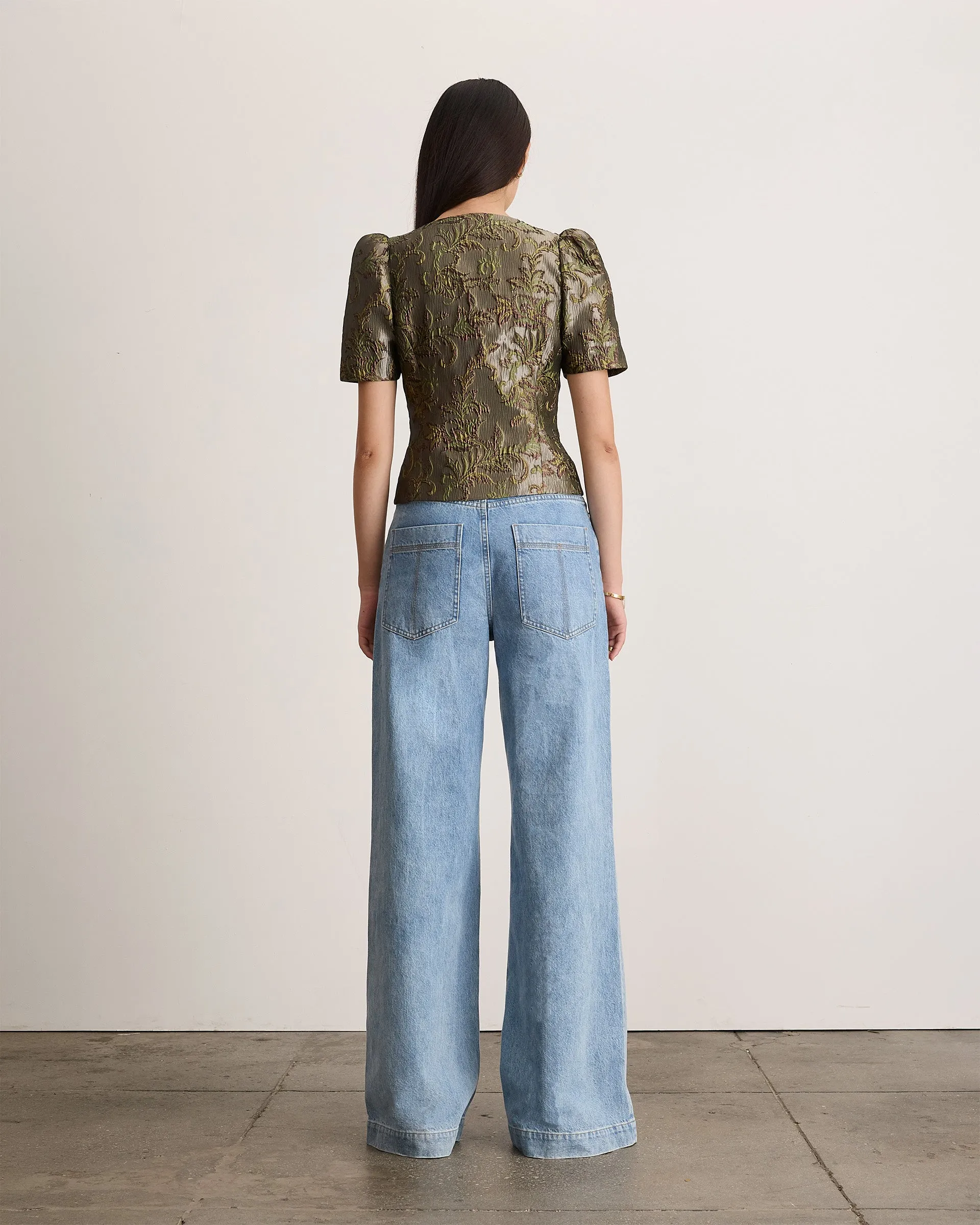 Jessa Top sold by Tanya Taylor product image thumbnail 5