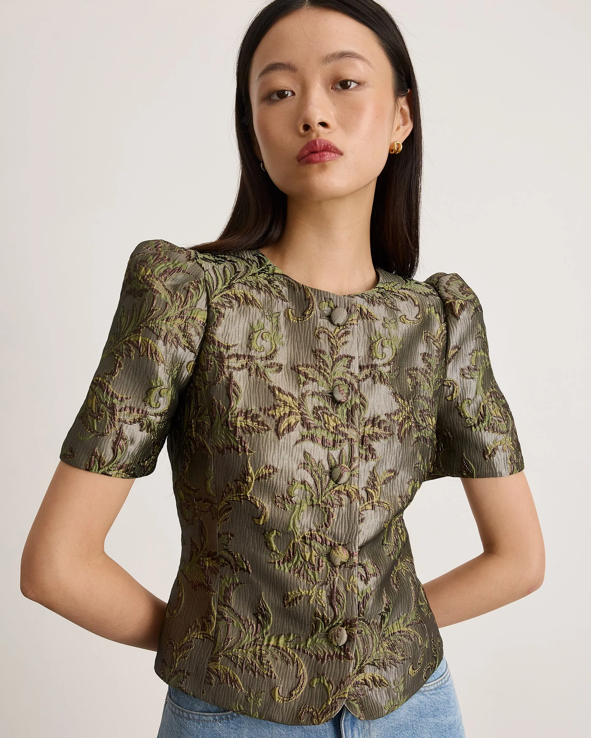 Jessa Top sold by Tanya Taylor product image thumbnail 4