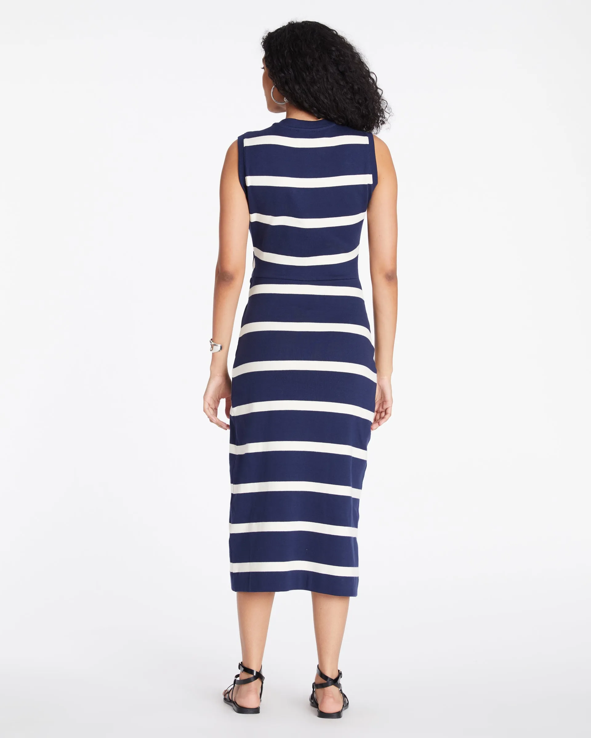 Sleeveless Striped Cody Dress sold by Tanya Taylor product image thumbnail 5