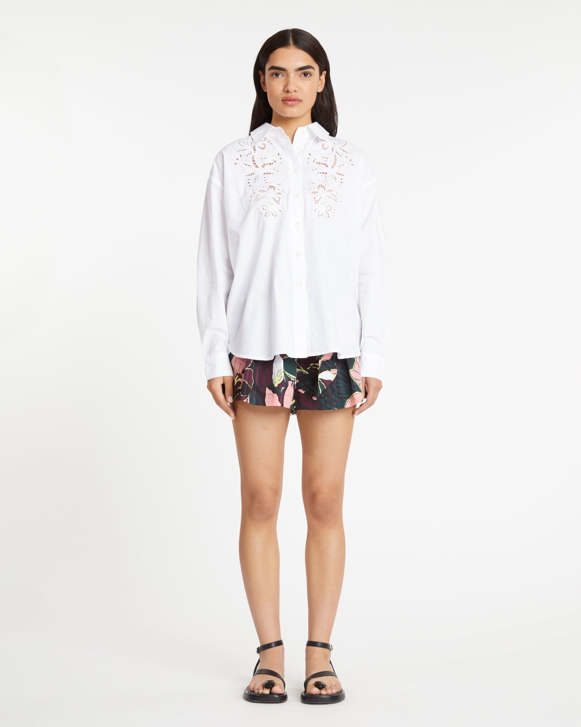 Calandra Embroidered Top sold by Tanya Taylor product image thumbnail 2