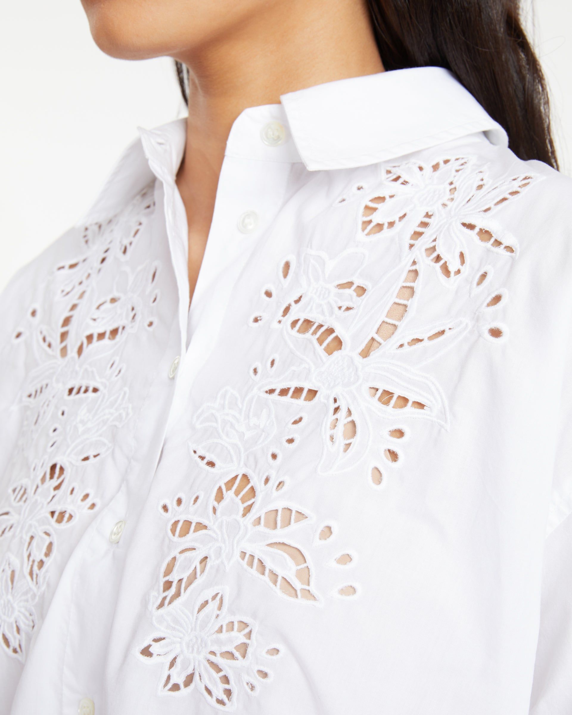 Calandra Embroidered Top sold by Tanya Taylor product image thumbnail 5