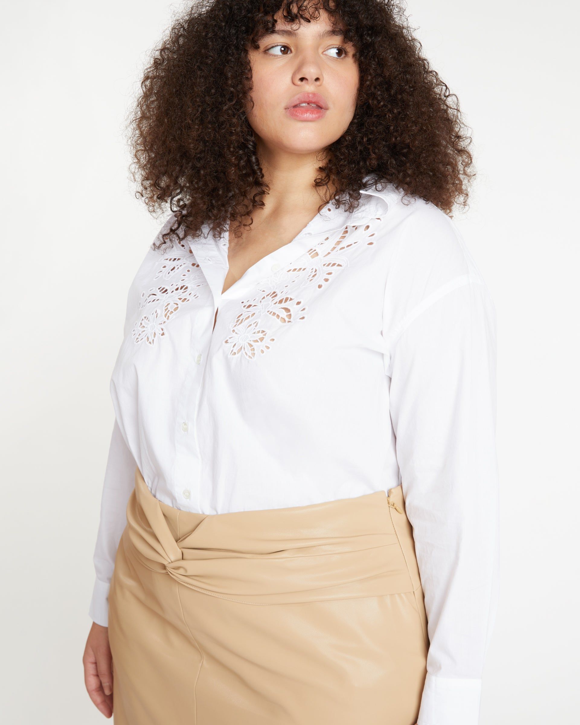 Calandra Embroidered Top sold by Tanya Taylor product image thumbnail 3