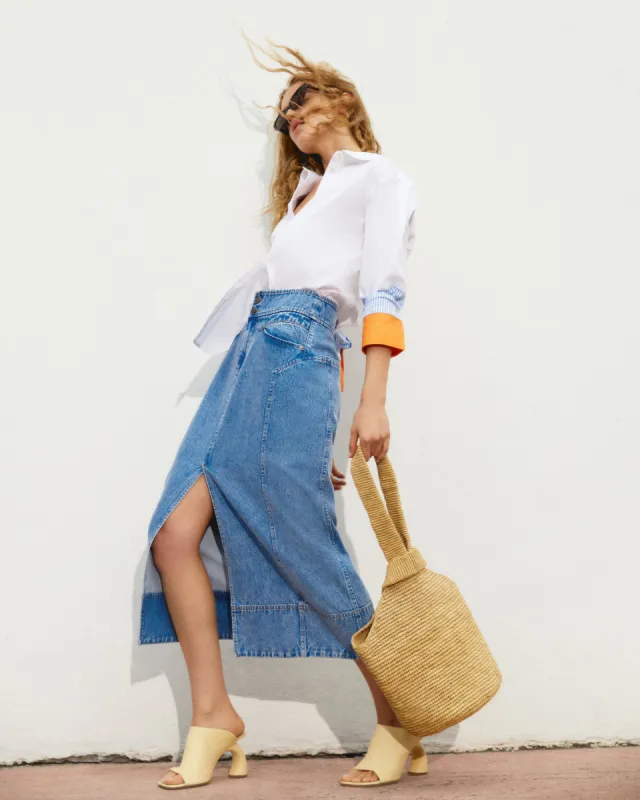 Sensi Studio Pullthrough Bag sold by Tanya Taylor