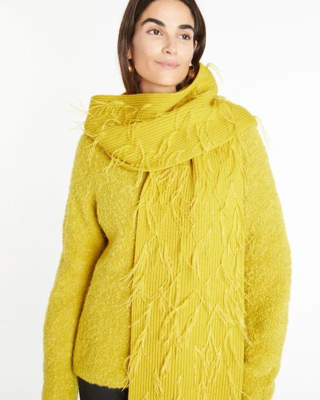 Fae Knit Scarf sold by Tanya Taylor