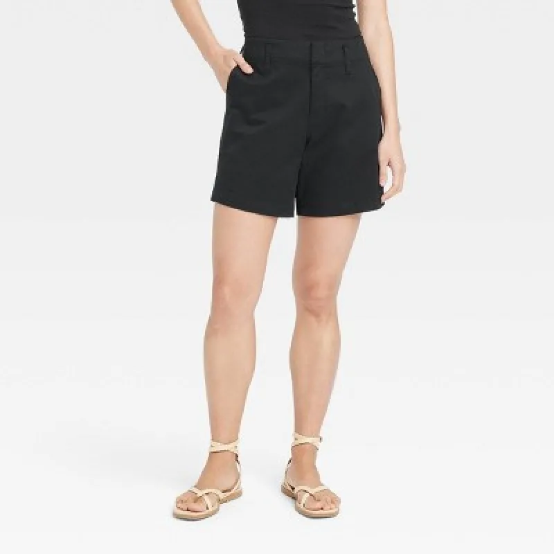 Women's High-Rise Tailored Everyday Shorts - A New Day™ sold by Target