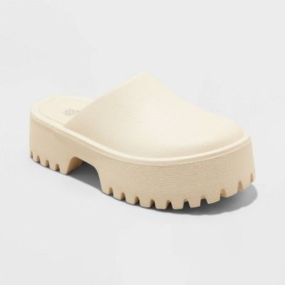 Women's Brooke Mules - Wild Fable⢠Off-White 8.5 sold by Target