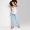 Women's High-Rise Wide Leg Baggy Jeans - Wild Fable™ Light Blue sold by Target