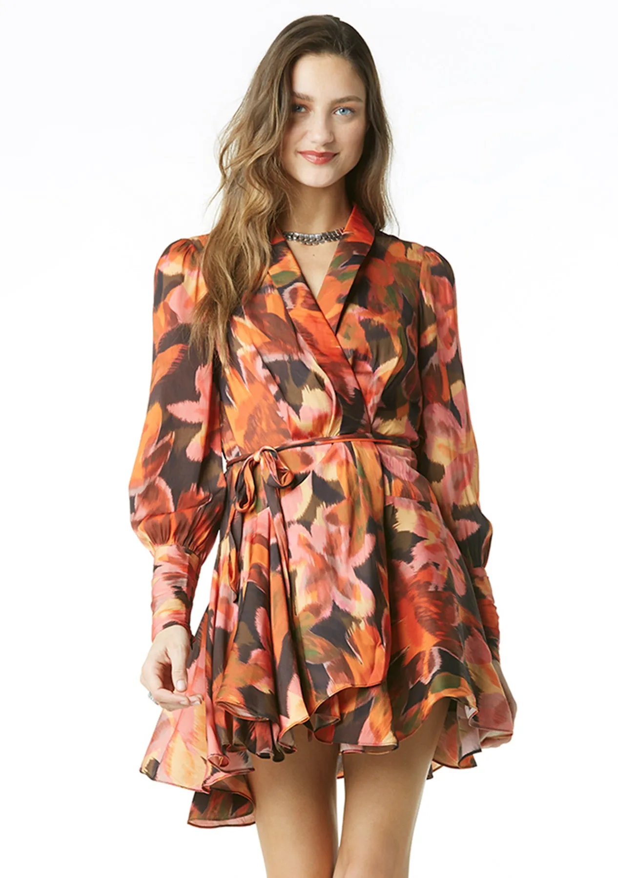 Glenna Poly Satin Dress sold by Tart Collections product image thumbnail 5