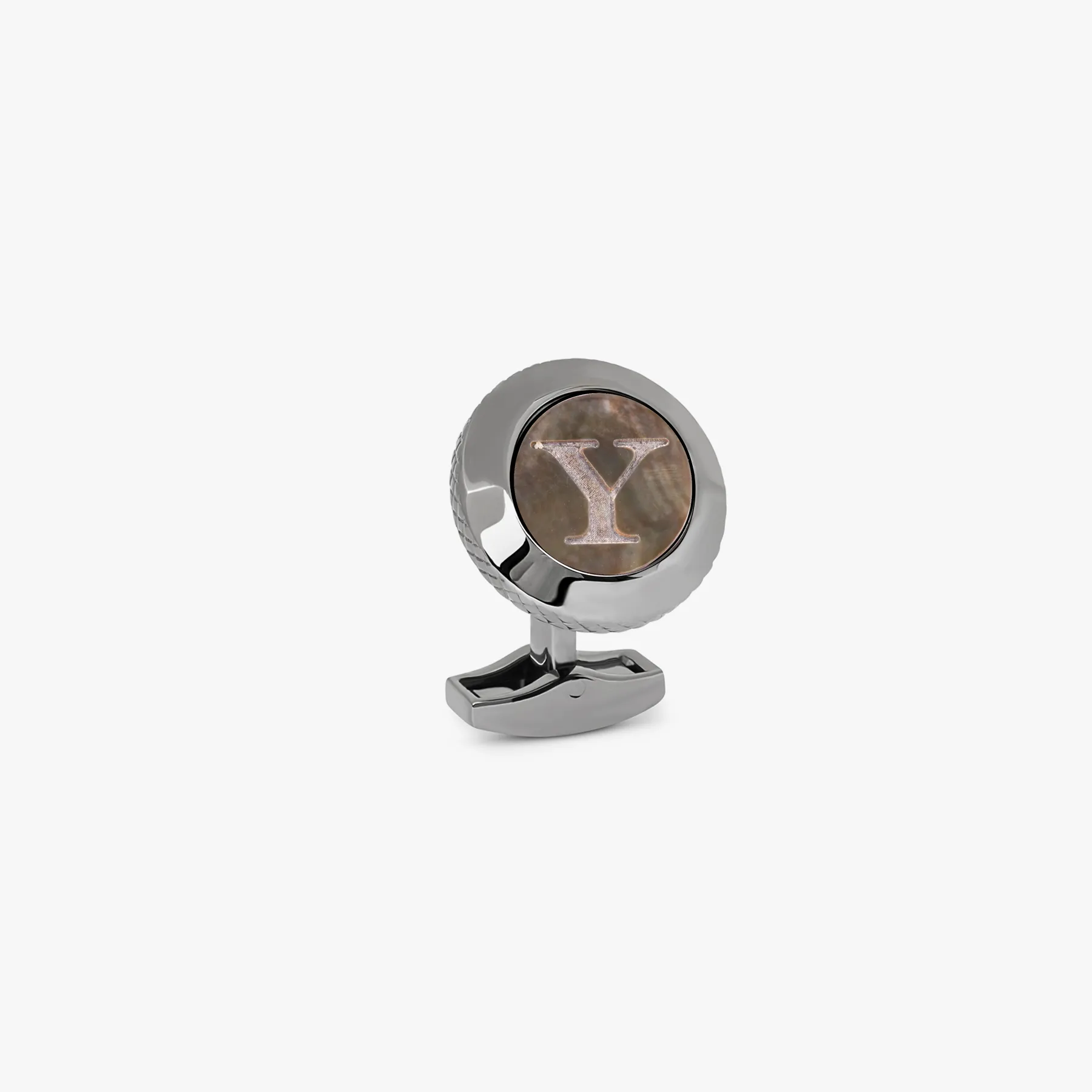 Personalised Single Initial Cufflink - Y sold by Tateossian