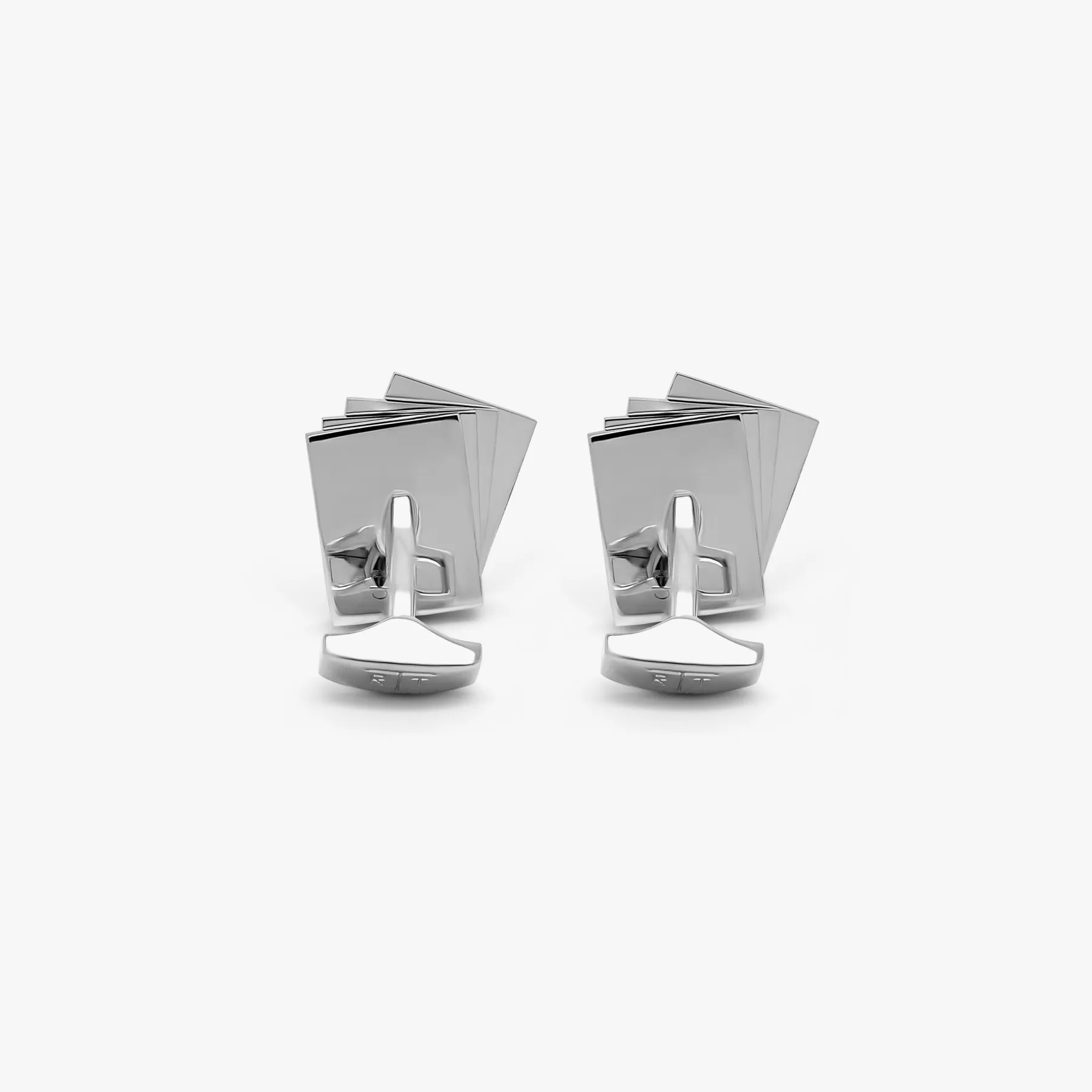 Playing Card Cufflinks in Palladium Plated sold by Tateossian product image thumbnail 4