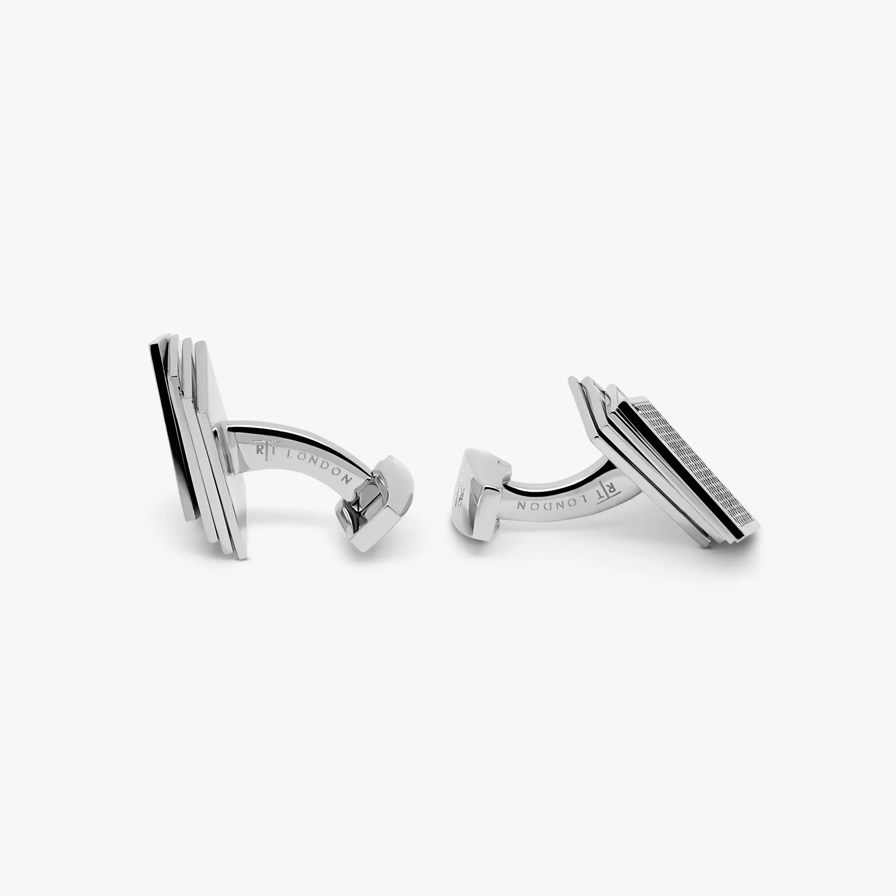 Playing Card Cufflinks in Palladium Plated sold by Tateossian product image thumbnail 2
