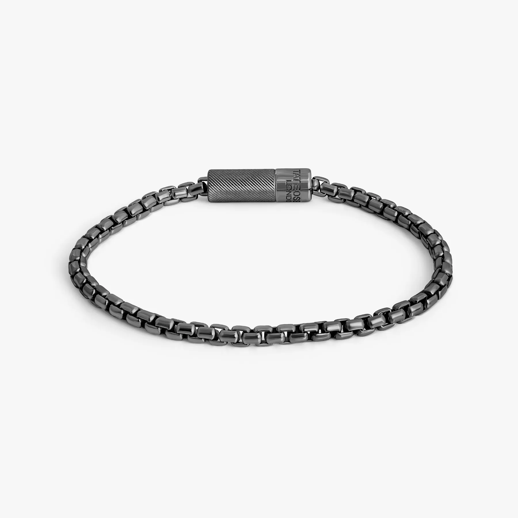 Pop Box Bracelet In Black Rhodium Plated Sterling Silver sold by Tateossian product image thumbnail 2