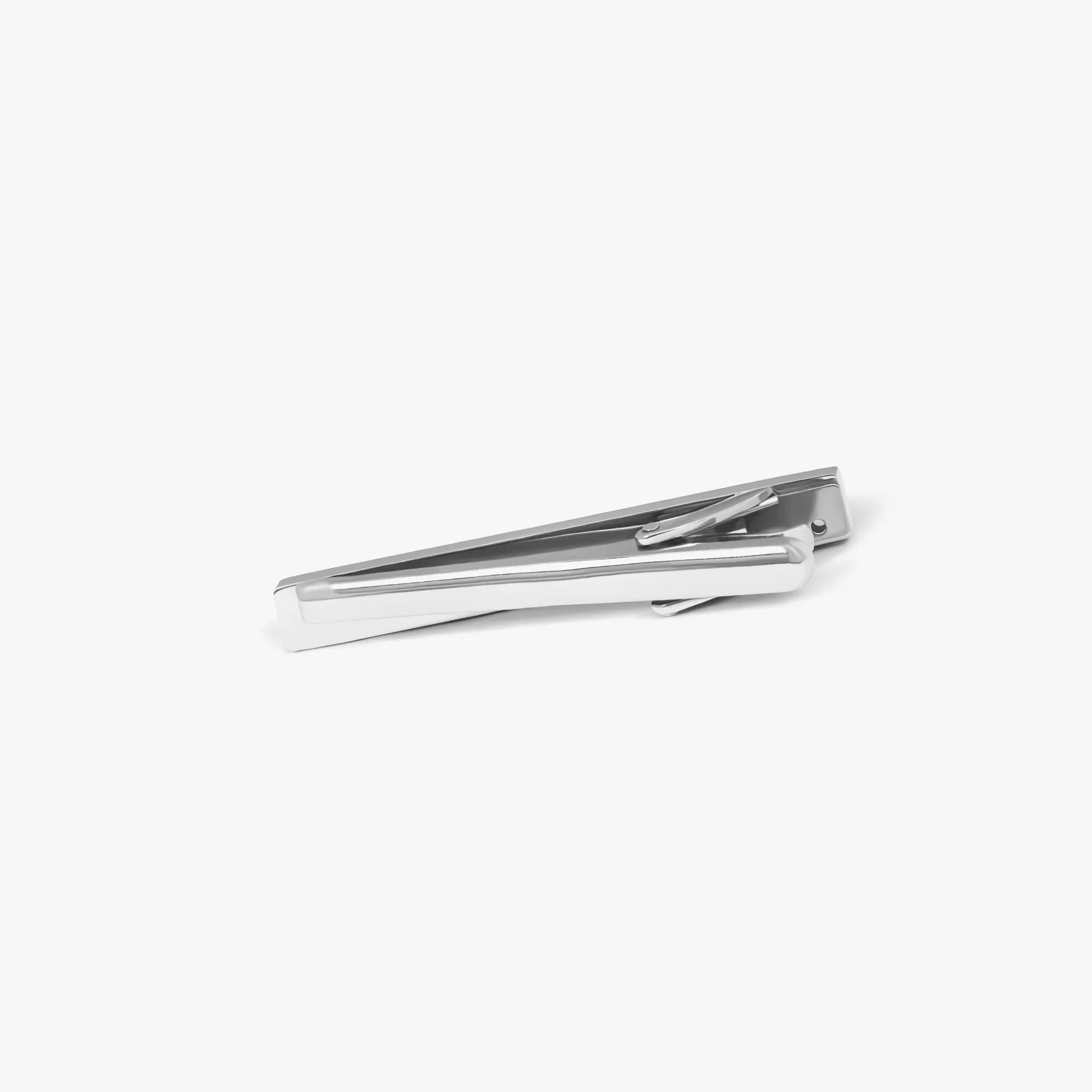 THOMPSON Silver Stainless Steel Hieroglyphic Tie Clip sold by Tateossian product image thumbnail 2
