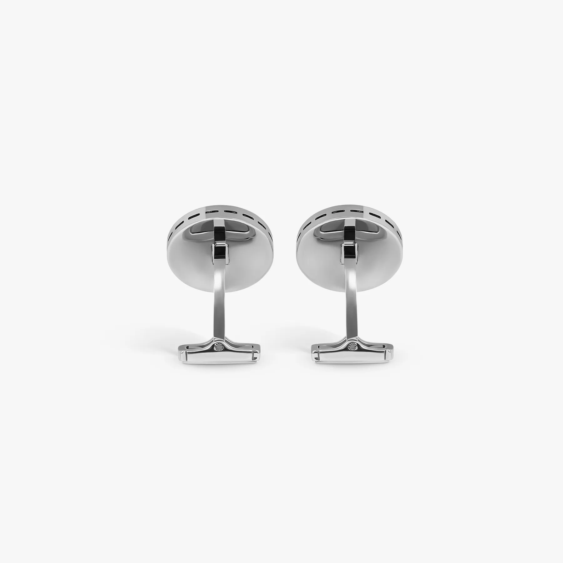 THOMPSON Blue Stainless Steel Egyptian Icon Cufflinks sold by Tateossian product image thumbnail 2