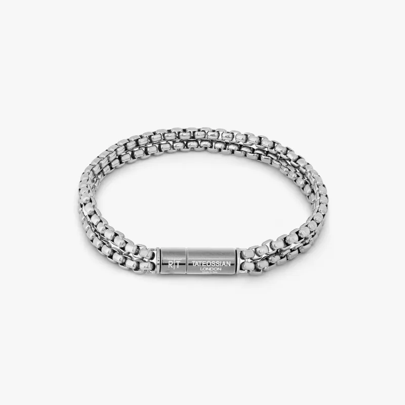 Pop Elements Bracelet In Stainless Steel sold by Tateossian
