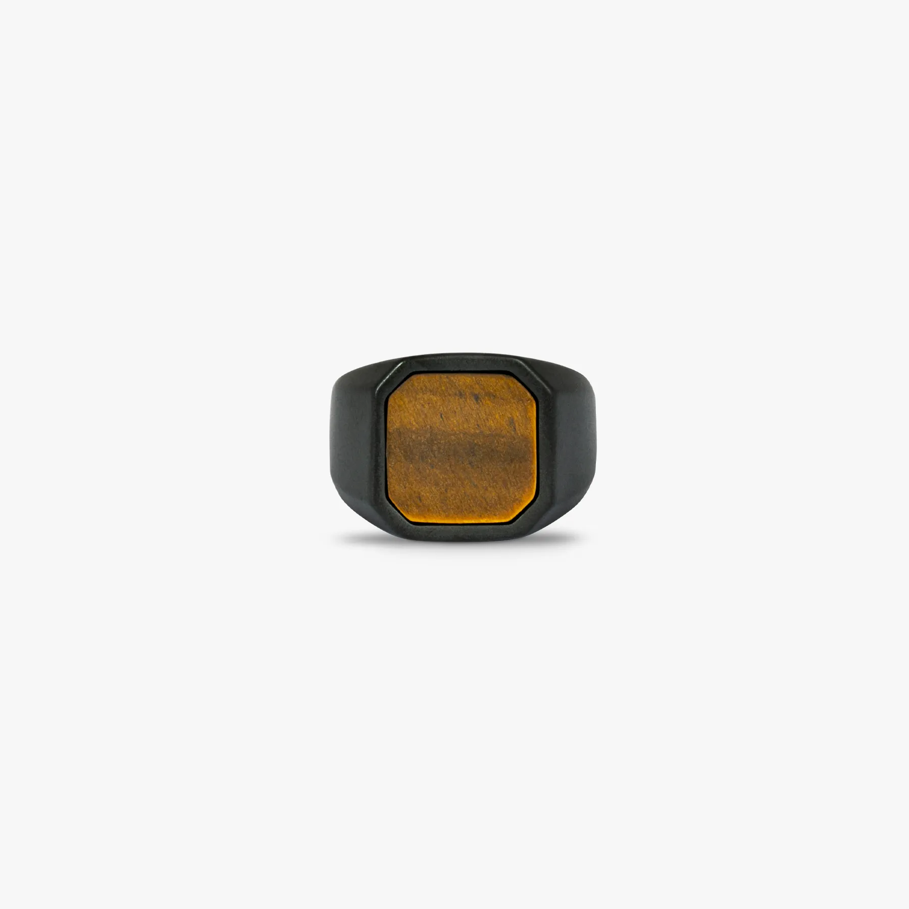 Ceramic Signet ring with tiger eye sold by Tateossian product image thumbnail 2