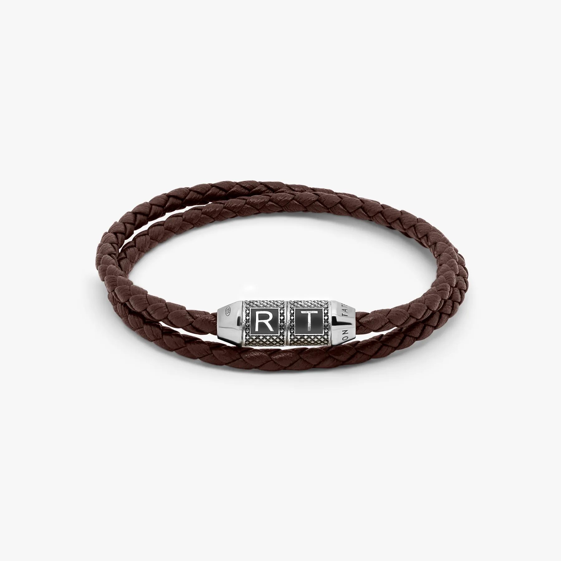 Lucky Me bracelet in brown sold by Tateossian