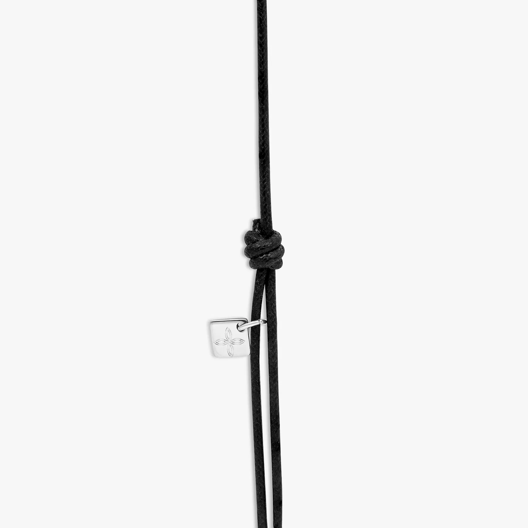 THOMPSON Manifestation Cord Necklace With Stainless Steel sold by Tateossian product image thumbnail 2