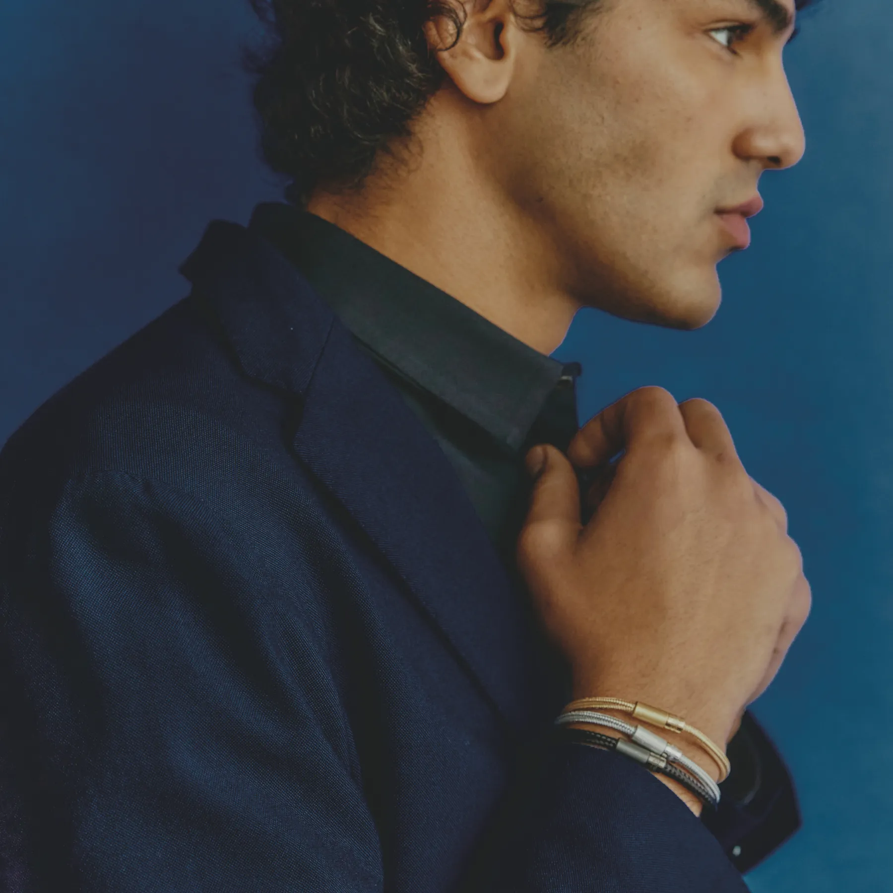 Pop Rigato Rame Bracelet In Black sold by Tateossian product image thumbnail 4