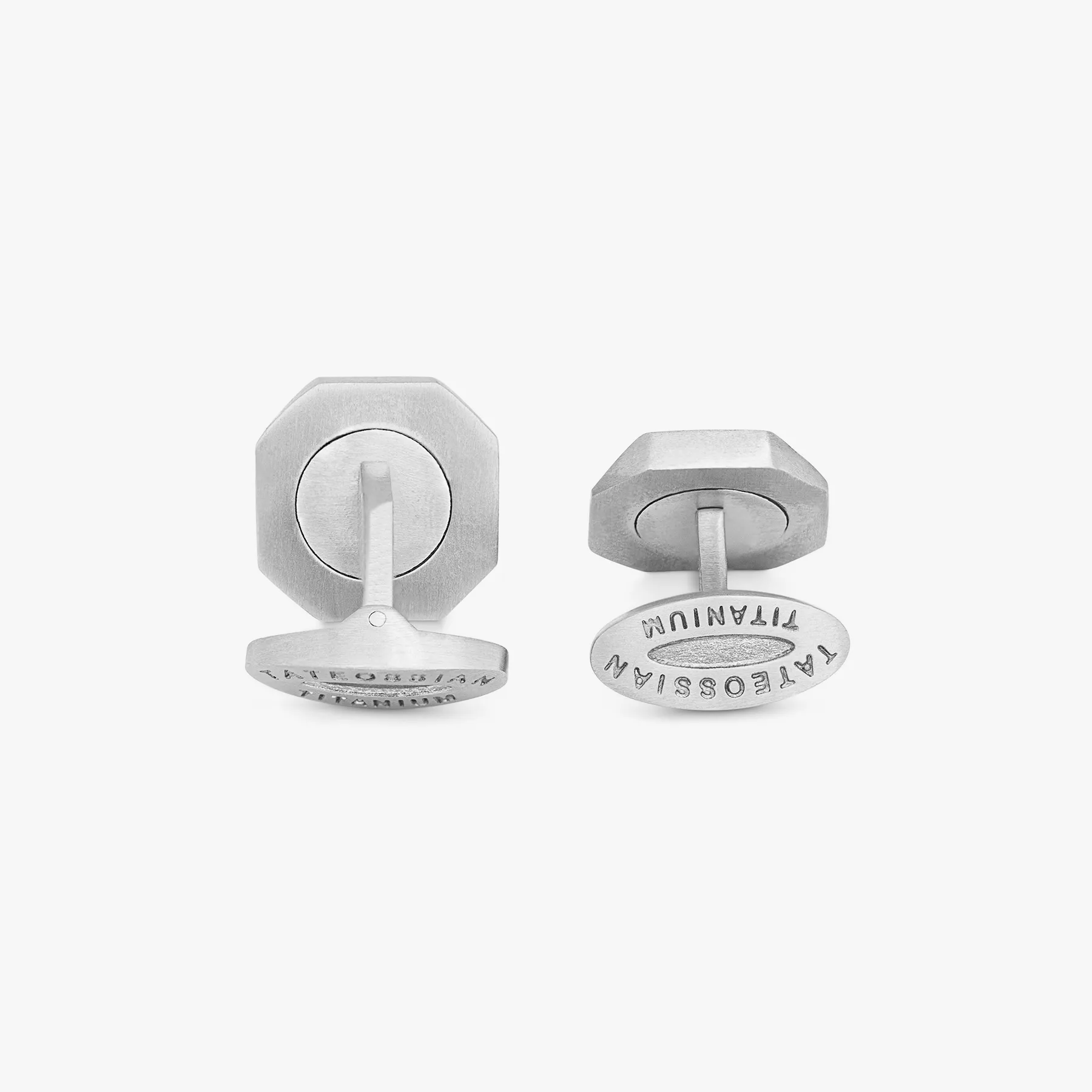 Titanium Octo Cufflinks sold by Tateossian product image thumbnail 2